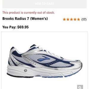 Women’s Brooks Running Shoes - Size US 8.5
